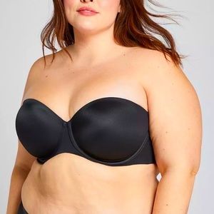 New Cacique Strapless Lightweight Underwire Bra 42D